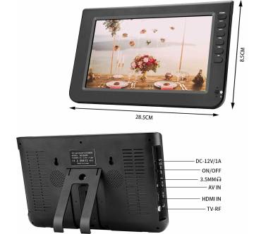 Produktbild Zoshing Portable TV 10.1