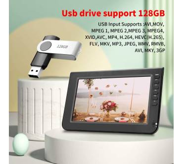 Produktbild Zoshing Portable TV 10.1