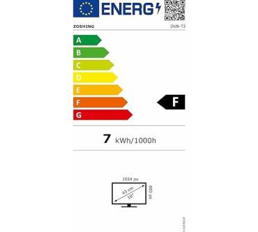 Produktbild Zoshing Portable TV 10.1