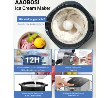 Produktbild Aobosi Eismaschine,1,5L