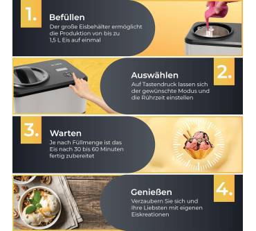 Produktbild Klamer Eismaschine 1,5L