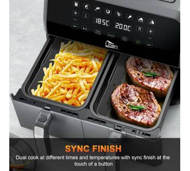 Produktbild Uten Doppelkammer-Heißluftfritteuse (E1905)