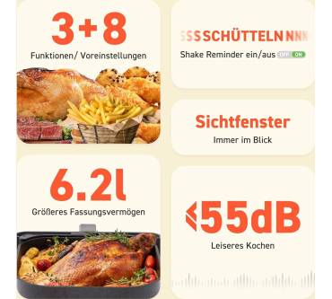 Produktbild Cosori Clear Blaze