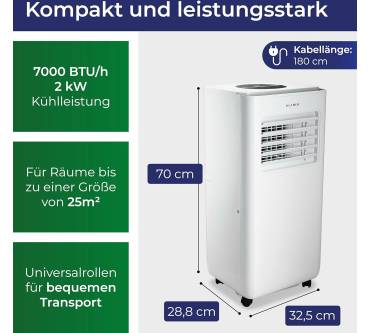 Produktbild Klamer Mobile Klimaanlage 7000