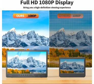 Produktbild Desobry 18-Zoll tragbarer Fernseher mit Freeview