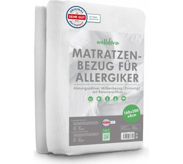 Produktbild Welldora Premium Milbenbezug Topper