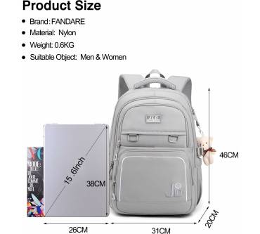 Produktbild Fandare Schulrucksack