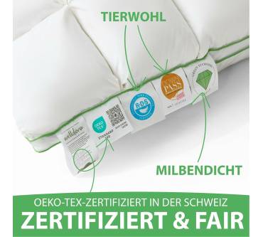 Produktbild Welldora Premium Kopfkissen (Puffwolken-Design)