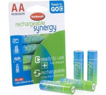 Produktbild Hähnel Synergy Mignon AA Ni-MH 2100 mAh