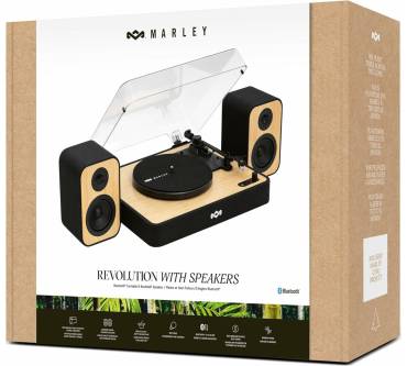 Produktbild House of Marley Revolution Plattenspieler und Lautsprecher