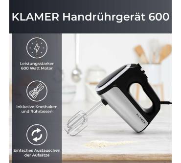 Produktbild Klamer Hand Mixer 600