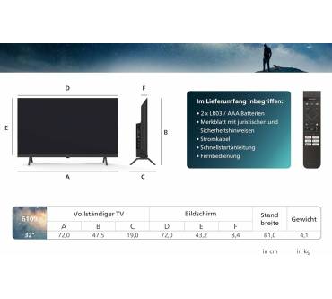 Produktbild Philips 32PHS6009
