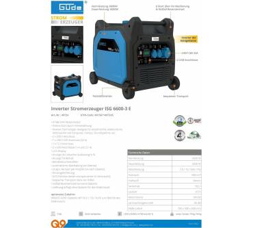 Produktbild Güde ISG 6600-3 E