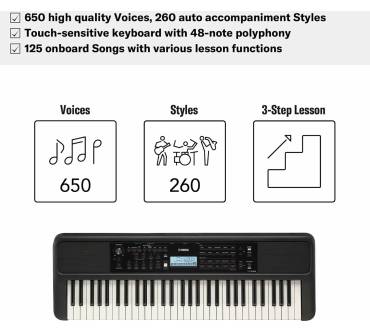 Produktbild Yamaha PSR-E383