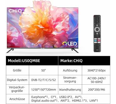 Produktbild CHiQ U50QM8E