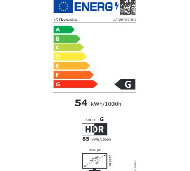 Produktbild LG 43QNED776RB