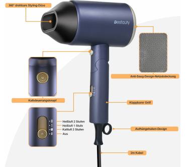 Produktbild Bestauty Reisefön