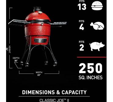 Produktbild Kamado Joe Classic Joe Serie II (KJ23RHC)
