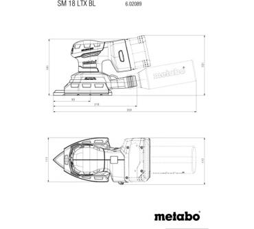 Produktbild Metabo SM 18 LTX BL