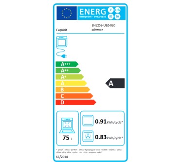 Produktbild Exquisit EHE258-UBZ-020