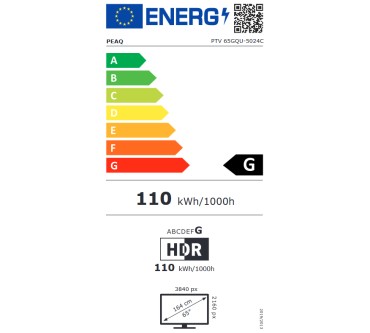 Produktbild PEAQ PTV 65GQU-5024C