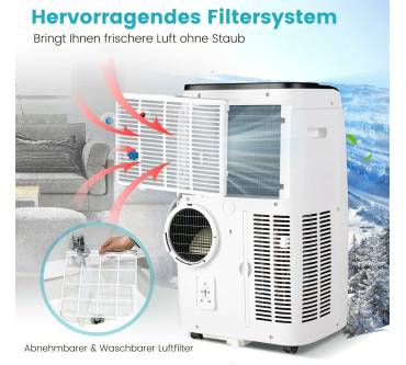 Produktbild Costway 4-in-1 Portable Klimaanlage 14000 BTU