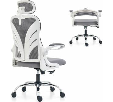 Produktbild Holludle Ergonomischer Bürostuhl mit klappbarer Rückenlehne