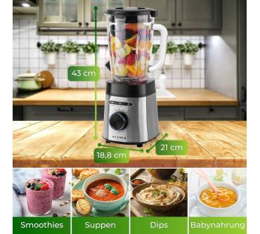 Produktbild Klamer Standmixer 1400 Watt