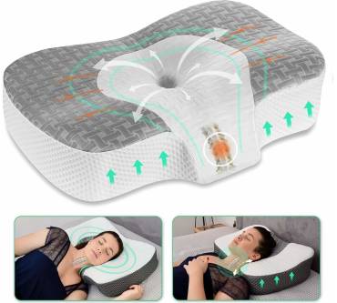 Produktbild Elviros 2 IN 1 Zervikal-Kissen