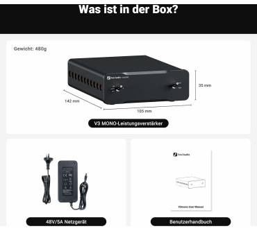 Produktbild Fosi Audio V3 Mono 