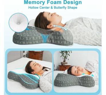 Produktbild Elviros Nackenstützkissen aus Memory Foam