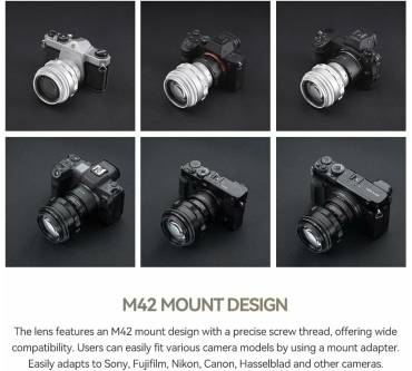 Produktbild TTArtisan 75mm F1.5 Swirly Bokeh