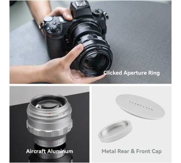 Produktbild TTArtisan 75mm F1.5 Swirly Bokeh