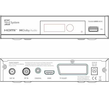 Produktbild Tele System TS4020 T2/S2HEVC