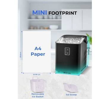 Produktbild Fohere Tragbare Eiswürfelmaschine