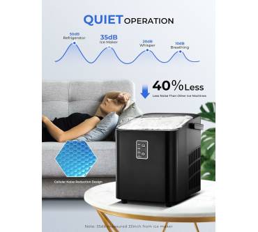 Produktbild Fohere Tragbare Eiswürfelmaschine