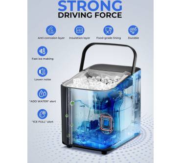 Produktbild Fohere Tragbare Eiswürfelmaschine