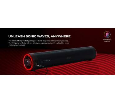 Produktbild Acer Nitro Gaming Soundbar
