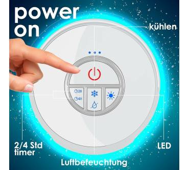 Produktbild Kesser Mini Klimagerät mit 7 LED-Farben