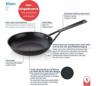 Produktbild KELA Ruvido Eisenpfanne