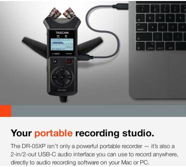 Produktbild Tascam DR-05XP