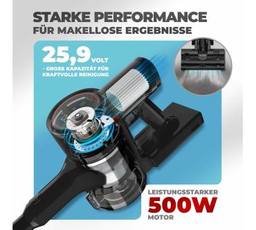 Produktbild Klamer Akku-Staubsauger 500