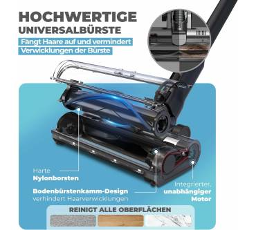 Produktbild Klamer Akku-Staubsauger 500