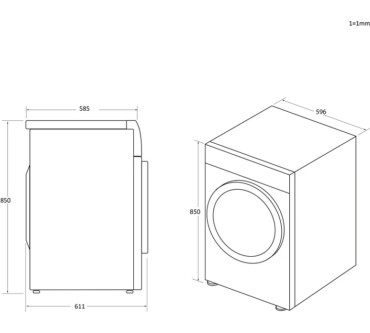 Produktbild Hoover H-DRY 500 NDE H8A2TCES-84