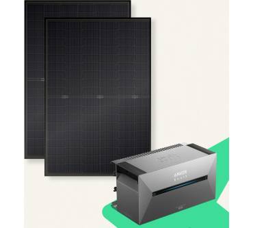 Produktbild priwatt priBasic Duo L (890 Wp + 1,6 kWh Speicher)