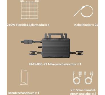 Produktbild Zendure Balkonkraftwerk 840 W Flex