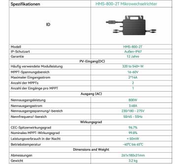 Produktbild Zendure Balkonkraftwerk 840 W Flex