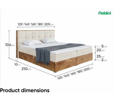 Produktbild Meblini Lofty 8