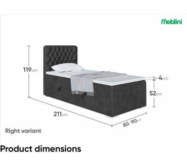 Produktbild Meblini Dalia