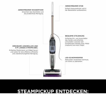 Produktbild Shark SteamPickUp SD200EU